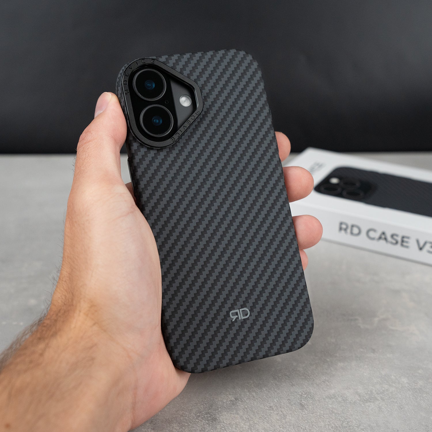 RD Carbon Fiber Case V3